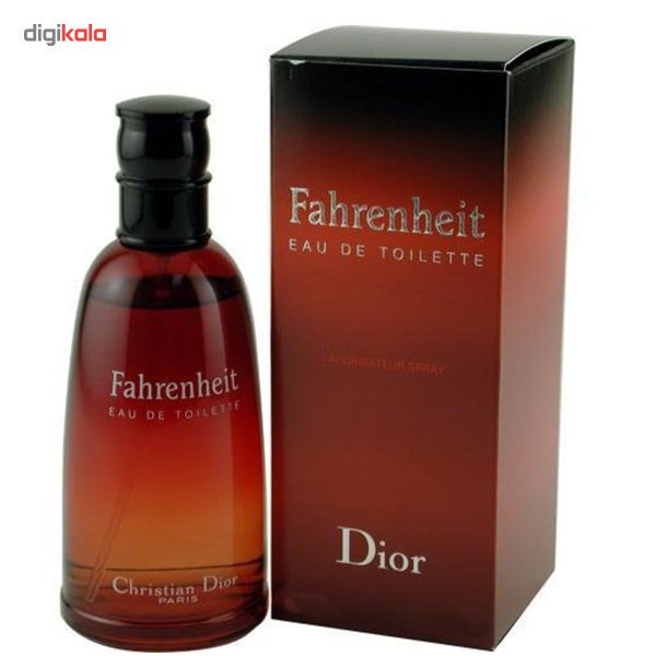 ادو تویلت مردانه دیور مدل Fahrenheit حجم 100 میلی لیتر