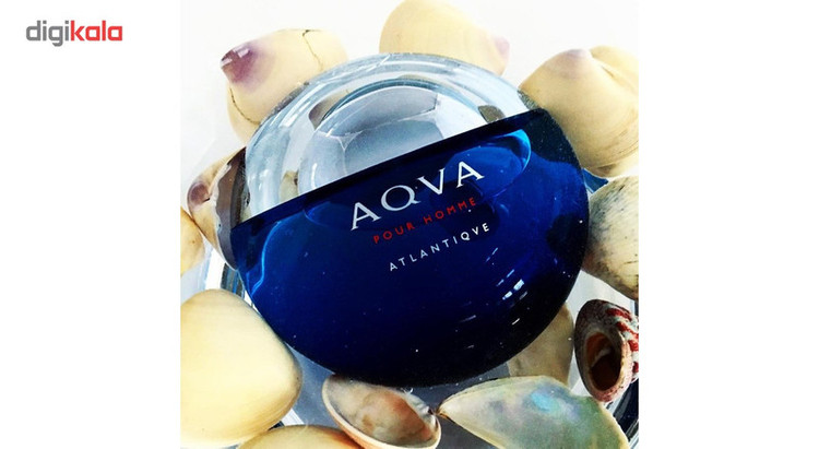 ادو تویلت مردانه بولگاری مدل Aqva Pour Homme Atlantiqve حجم 100 میلی لیتر