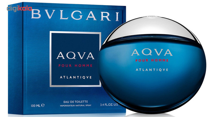 ادو تویلت مردانه بولگاری مدل Aqva Pour Homme Atlantiqve حجم 100 میلی لیتر