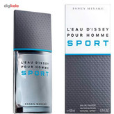 ادو تویلت مردانه ایسی میاک مدل L’Eau d’Issey Pour Homme Sport حجم 100 میلی لیتر
