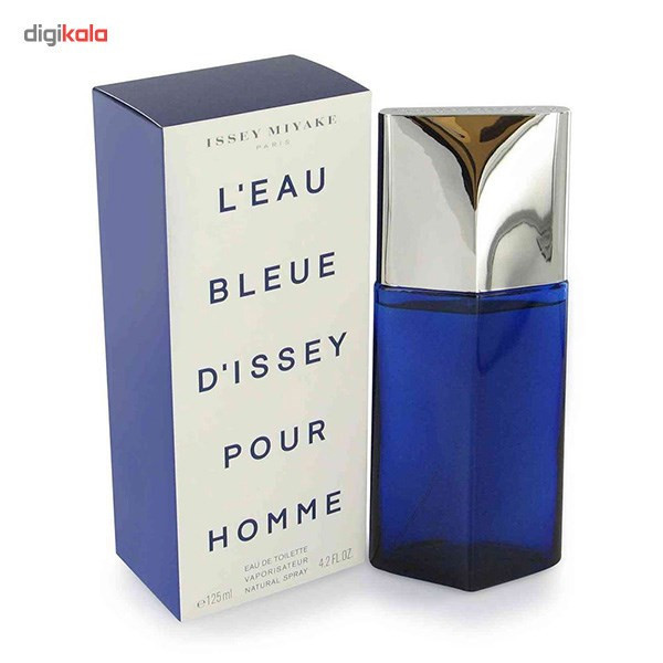 ادو تویلت مردانه ایسی میاک مدل Le Eau Bleue De Issey Pour Homme حجم 125 میلی لیتر