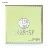 ادو تویلت زنانه ورساچه مدل Versense حجم 100 میلی لیتر
