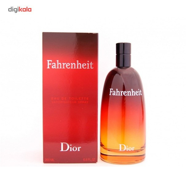 ادو تویلت مردانه دیور مدل Fahrenheit حجم 200 میلی لیتر