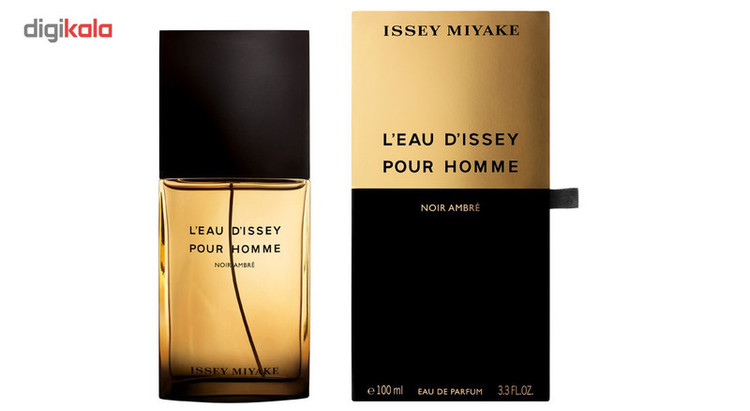 ادو پرفیوم مردانه ایسی میاک مدل Le Eau de Issey Pour Homme Noir Ambre حجم 100 میلی لیتر