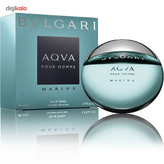 ادو تویلت مردانه بولگاری مدل Aqva Pour Homme Marine حجم 50 میلی لیتر