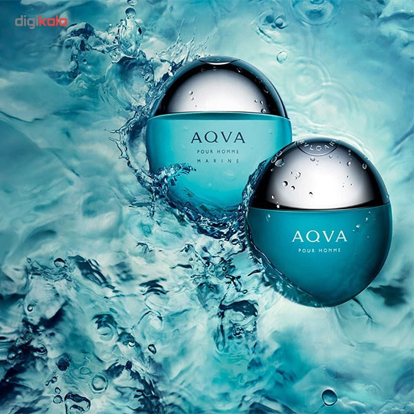 ادو تویلت مردانه بولگاری مدل Aqva Pour Homme Marine حجم 50 میلی لیتر