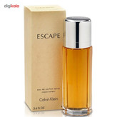ادو پرفیوم زنانه کلوین کلاین مدل Escape حجم 100 میلی لیتر