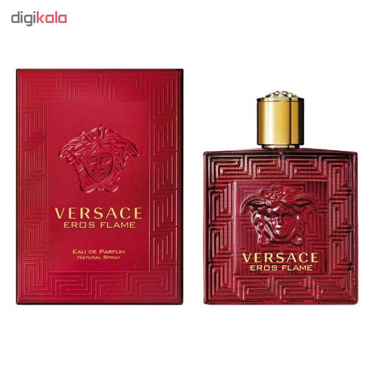 ادو پرفیوم مردانه ورساچه مدل Eros Flame حجم 100 میلی لیتر