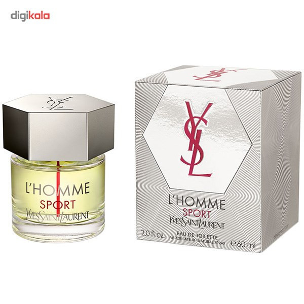 ادو تویلت مردانه ایو سن لوران مدل L'Homme Sport حجم 60 میلی لیتر