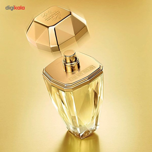 ادو تویلت زنانه پاکو رابان مدل Lady Million Eau My Gold حجم 80 میلی لیتر