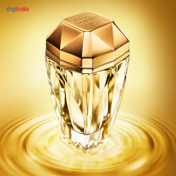 ادو تویلت زنانه پاکو رابان مدل Lady Million Eau My Gold حجم 80 میلی لیتر