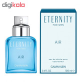 ادو تویلت مردانه کلوین کلاین مدل Eternity Air حجم 100 میلی لیتر