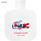 ادو تویلت مردانه لاگوست مدل L.12.12 Energized حجم 100 میلی لیتر