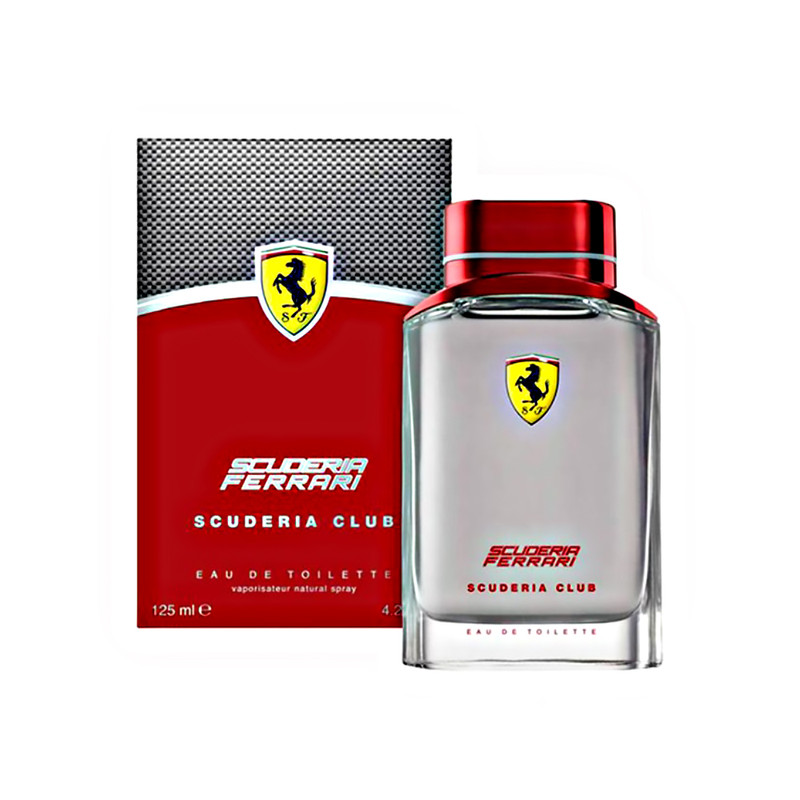 ادو تویلت مردانه فراری مدل Scuderia Club با رایحه خنک حجم 125 میلی لیتر