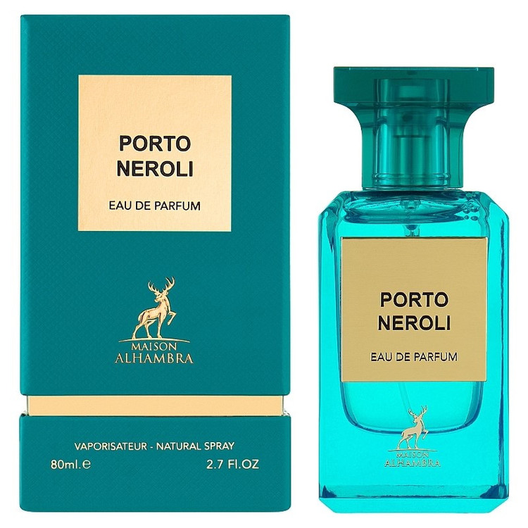 ادوپرفیوم الحمبرا مدل porto Neroli حجم 80 میلیلیتر