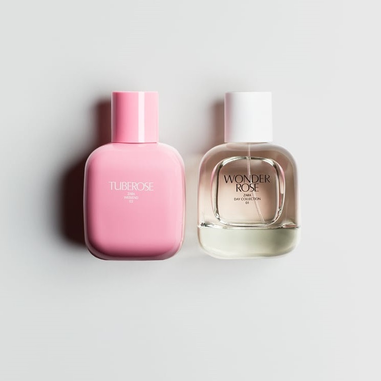 ست ادو تویلت زنانه زارا مدل TUBEROSE and WONDER ROSE حجم 90 میلی لیتر