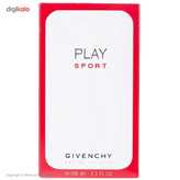 ادو تویلت مردانه ژیوانشی مدل Play Sport حجم 100 میلی لیتر