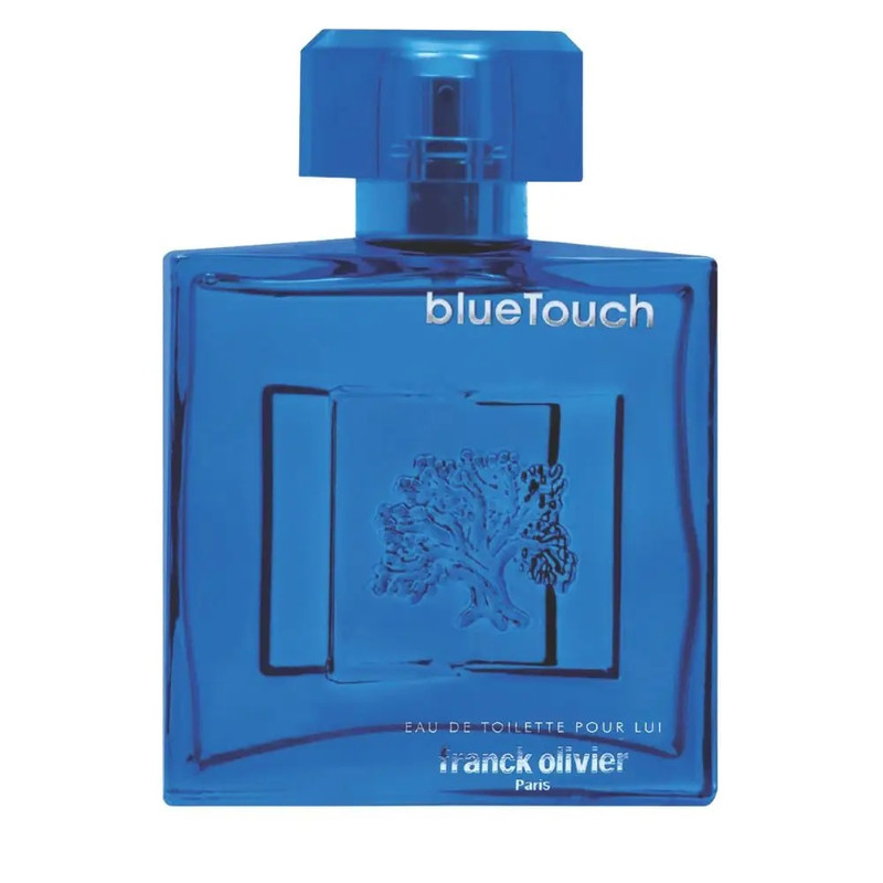 تستر ادو تویلت مردانه فرانک اولیویر مدل Blue Touch با رایحه خنک حجم 100 میلی لیتر
