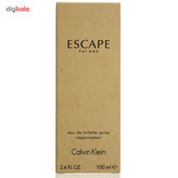 ادو تویلت مردانه کلوین کلاین مدل Escape حجم 100 میلی لیتر
