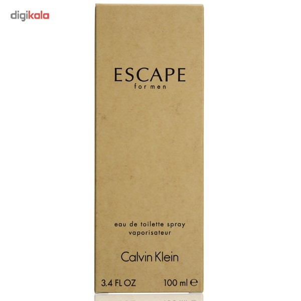 ادو تویلت مردانه کلوین کلاین مدل Escape حجم 100 میلی لیتر
