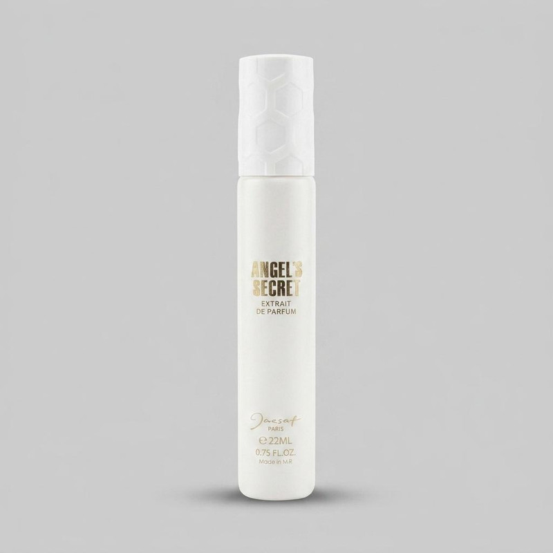 عطر جیبی ژک ساف مدل ANGELS SECRET با رایحه گرم و شیرین حجم ۲۲ میلی لیتر