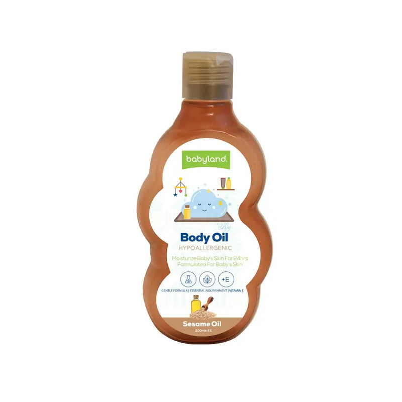 روغن ماساژ کودک بیبی لند مدل jojoba oil حجم 200 میلی لیتر