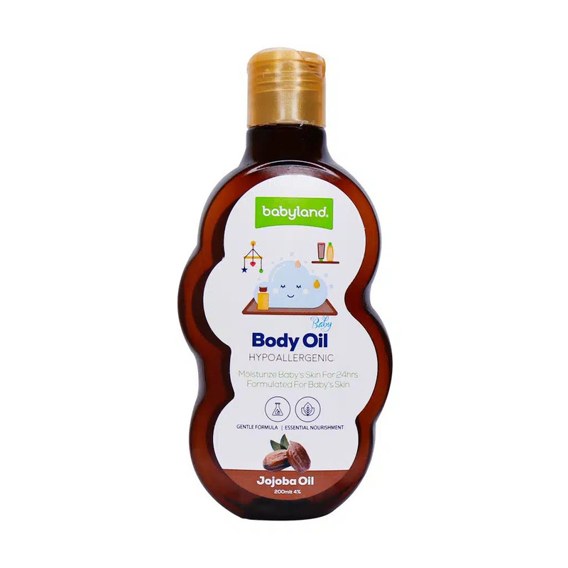 روغن ماساژ کودک بیبی لند مدل seasame oil حجم 200 میلی لیتر