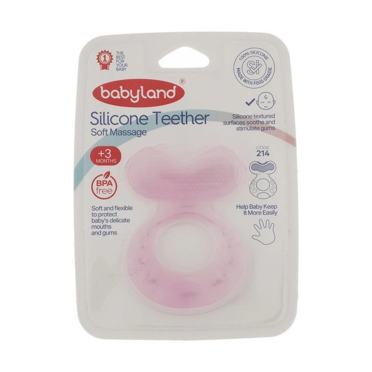 دندان گیر کودک بیبی لند مدل silicone teether