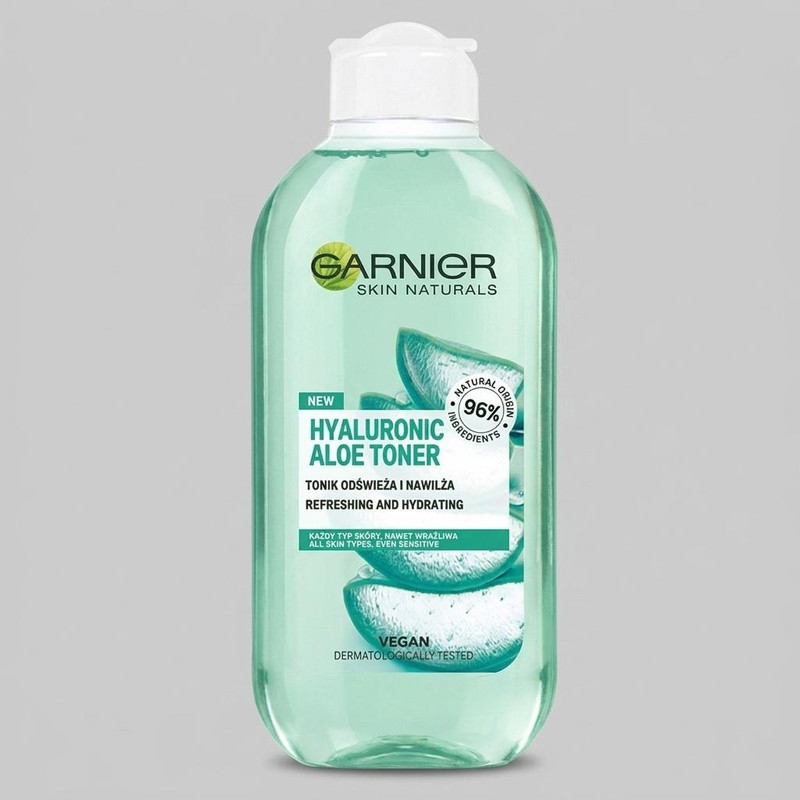 تونر پاک کننده صورت گارنیه مدل Aloe حجم 200 میلی لیتر