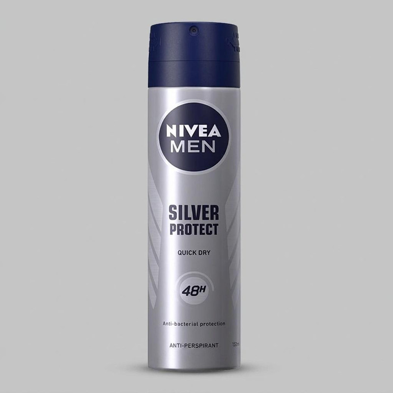 اسپری مردانه نیوآ مدل Silver Protect حجم 150 میلی لیتر