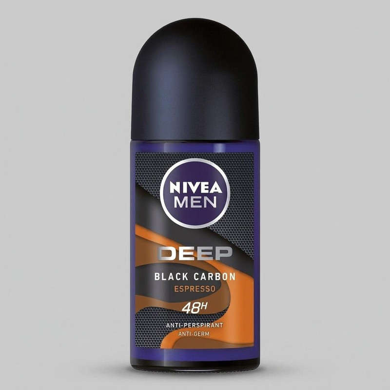 رول ضد تعریق نیوآ مدل DEEP BLACK CARBON ESPRESSO حجم 50 میلی لیتر