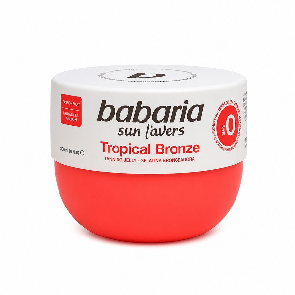 ژل برنز کننده باباریا مدل tropical bronze حجم 300 میلی لیتر