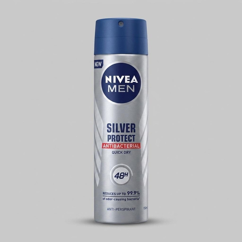 اسپری ضد تعریق مردانه نیوآ مدل Silver Protect حجم 150 میلی لیتر
