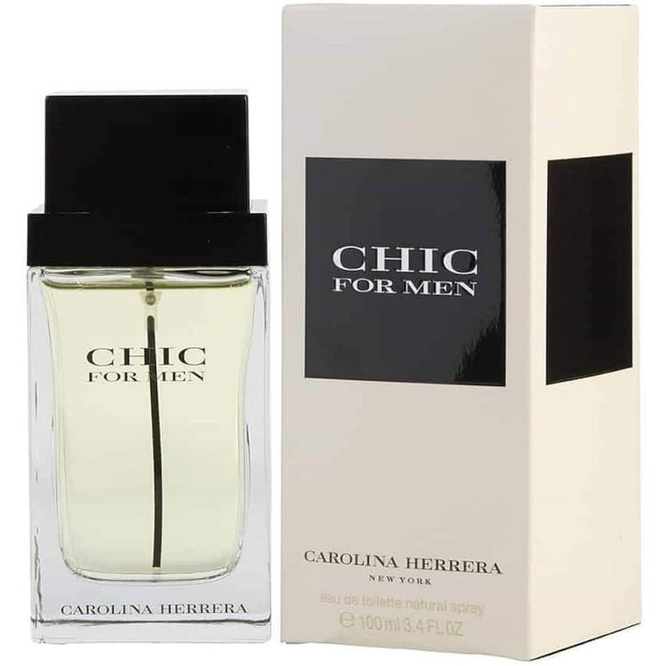 ادو تویلت مردانه کارولینا هررا مدل Chic حجم 100 میلی لیتر