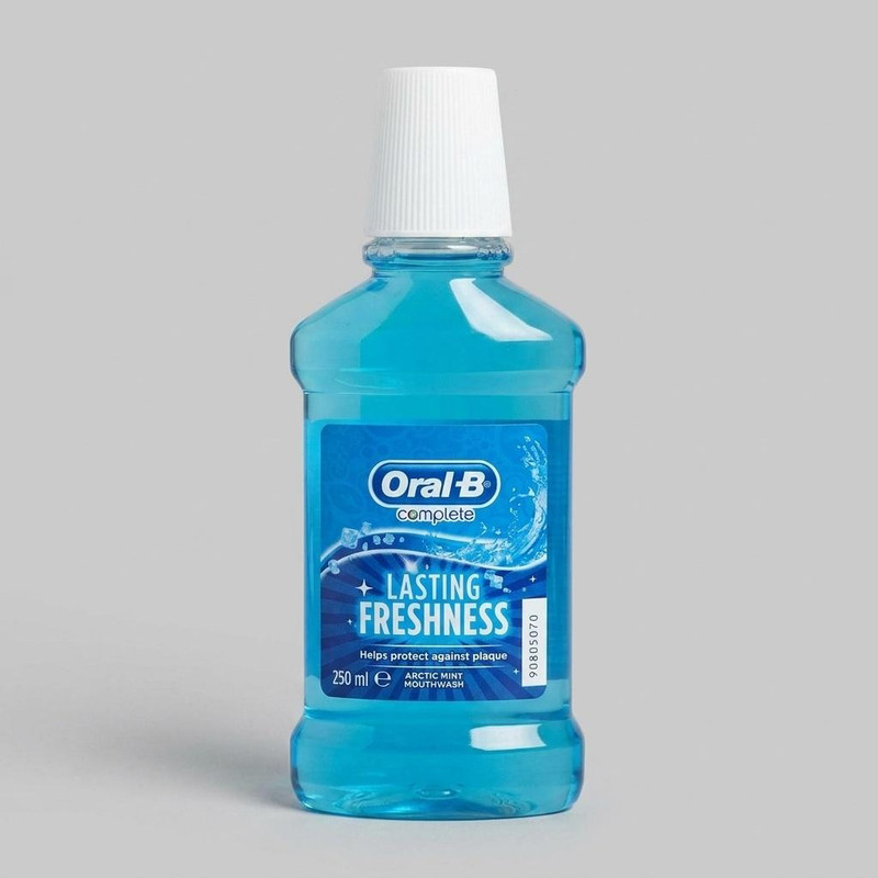 دهان شویه اورال-بی مدل Lasting Freshless حجم 250 میلی لیتر