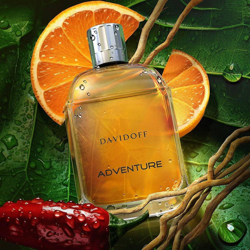 ادو تویلت مردانه داویدف مدل Adventure حجم 100 میلی لیتر