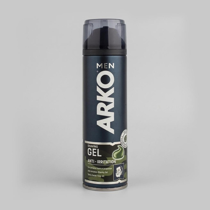ژل اصلاح آرکو من مدل Anti Irritation حجم 200 میلی لیتر