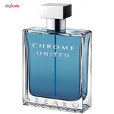 ادو تویلت مردانه آزارو مدل Chrome United حجم 100 میلی لیتر