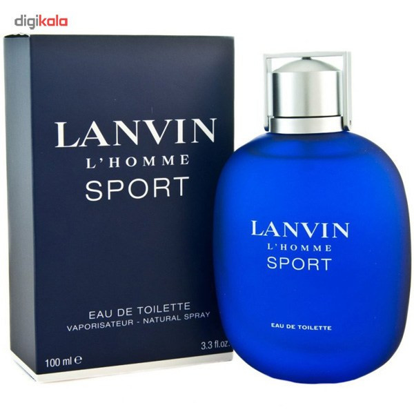ادو تویلت مردانه لنوین مدل L`Homme Sport حجم 100 میلی لیتر